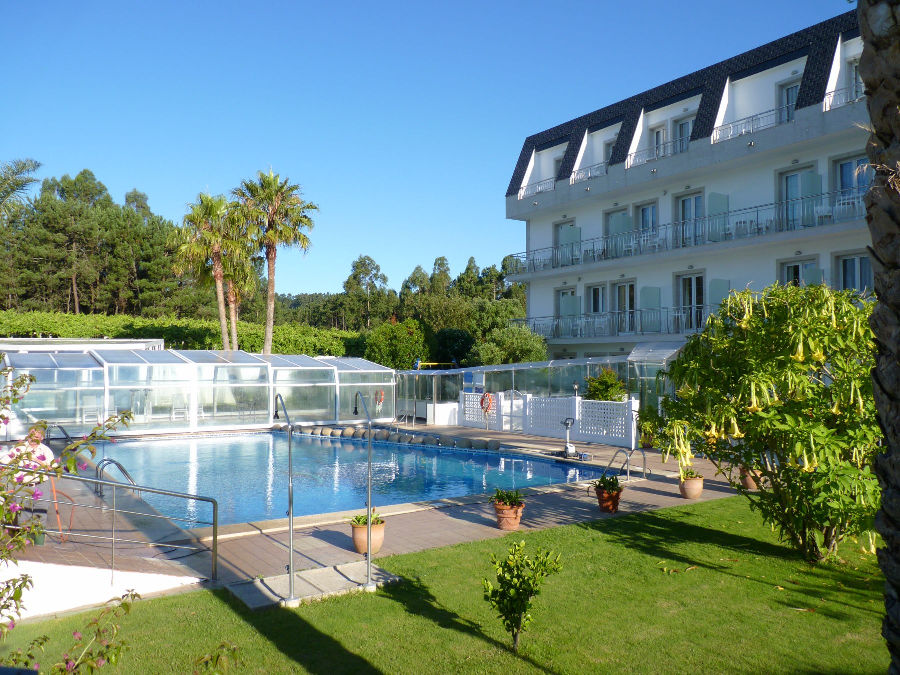 Hotel Nuevo Vichona Sanxenxo Exterior foto